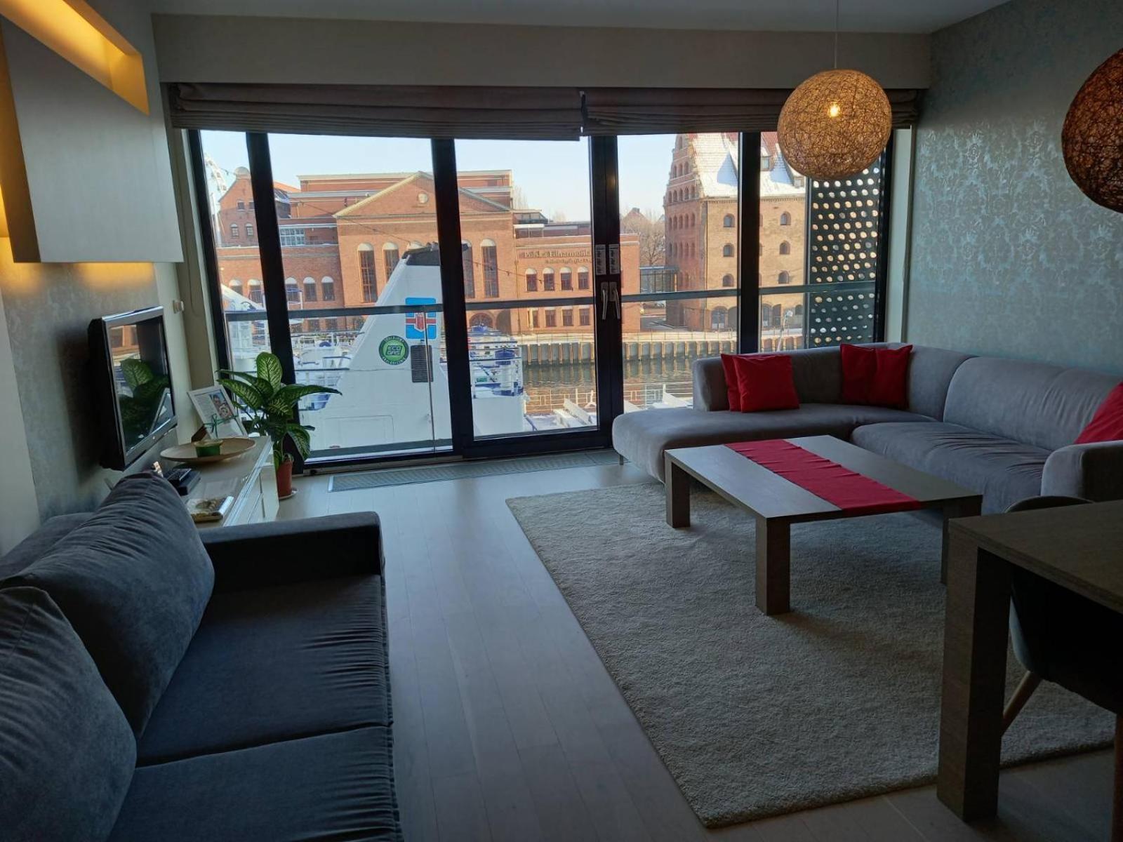 Apartment With An Amazing View Gdańsk Buitenkant foto