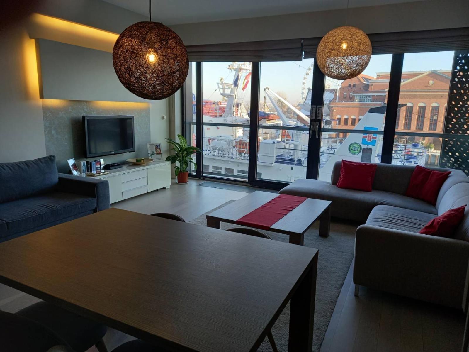 Apartment With An Amazing View Gdańsk Buitenkant foto